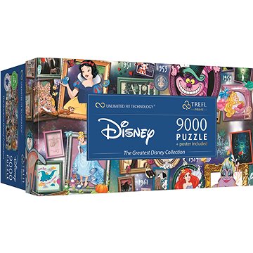 

Trefl Puzzle UFT Disney: V průběhu let 9 000 dílků