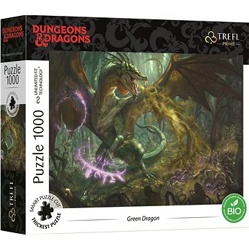 

Trefl Puzzle UFT Dungeons&Dragons: Zelený drak 1000 dílků