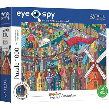 

Trefl Puzzle UFT Eye-Spy Sneaky Peekers: Amsterdam 1000 dílků