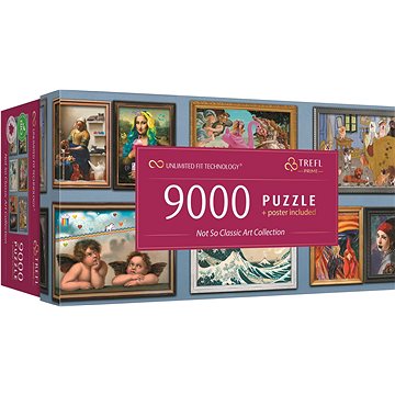 

Trefl Puzzle UFT Netradiční umění 9 000 dílků