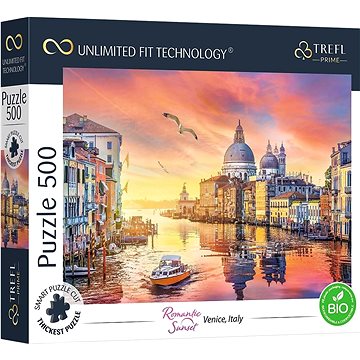 

Trefl Puzzle UFT Romantic Sunset: Benátky, Itálie 500 dílků