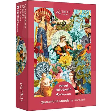 

Trefl Puzzle UFT Velvet Soft Touch: Nálady v karanténě 500 dílků