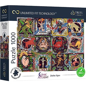 

Trefl Puzzle UFT Vesmírná magie: Znamení zvěrokruhu 1000 dílků