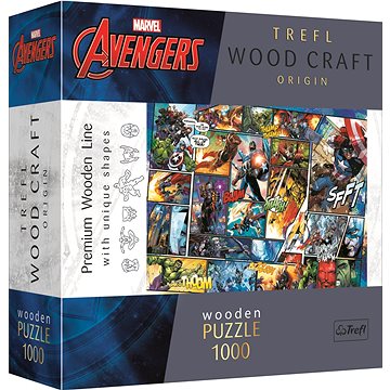 

Trefl Wood Craft Origin puzzle Marvel Avengers 1000 dílků