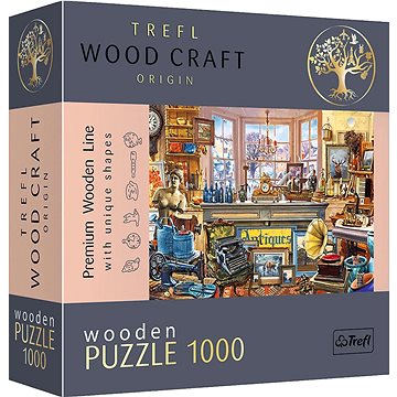 

Trefl Wood Craft Origin puzzle Starožitnictví 1000 dílků