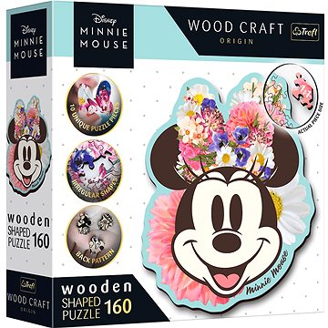 

Trefl Wood Craft Origin puzzle Stylová Minnie 160 dílků