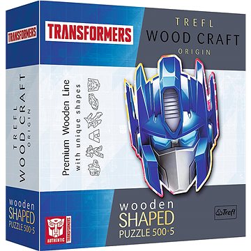 

Trefl Wood Craft Origin puzzle Transformers: Optimus Prime 505 dílků