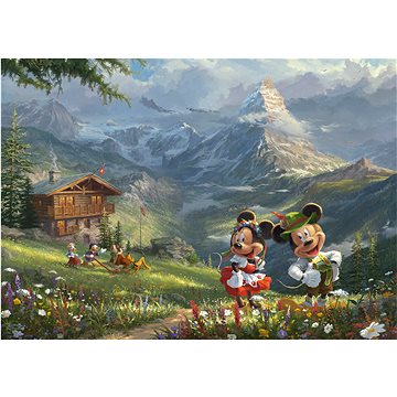 

Schmidt Puzzle Mickey & Minnie v Alpách 1000 dílků