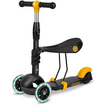 

Ricokids Cubi tříkolová koloběžka - černo-oranžová