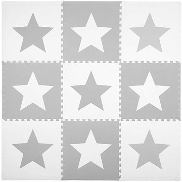 

Ricokids Velká šachovnicová pěnová podložka, puzzle 9 ks, 180 × 180 cm, hvězdy