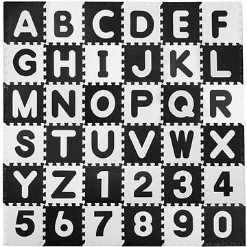 

Ricokids Pěnová podložka, puzzle 36 ks, 30 × 30 cm, písmena černá