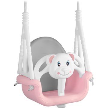 

Ricokids Houpací kyblík s medvídkem 3v1 růžový