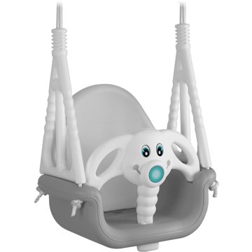 

Ricokids Houpací kyblík se slonem 3v1 šedo bílý