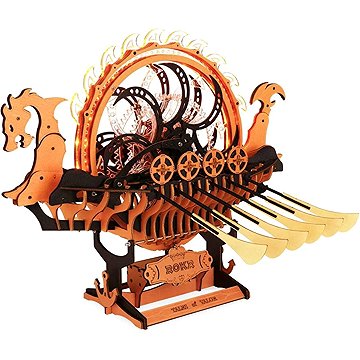 

ROBOTIME Rokr 3D dřevěné puzzle Vikingská dračí loď 229 dílků