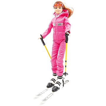 

Jägerndorfer Lyžařka Winterpuppe Schi 28cm