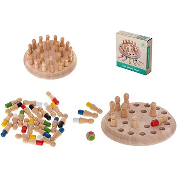 

IKONKA Paměť puzzle hra čínské zápas barvy dřevěné