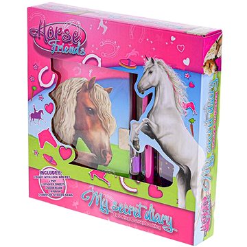 

Horse Friends tajný deníček s doplňky v krabičce