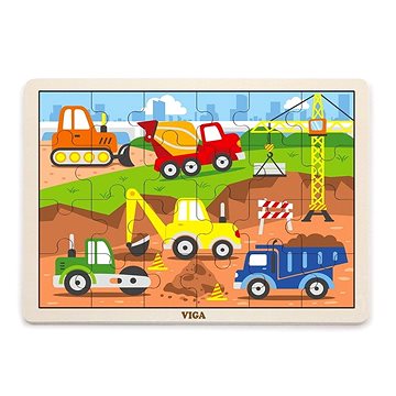

Viga Dřevěné puzzle 24 dílků - stavba