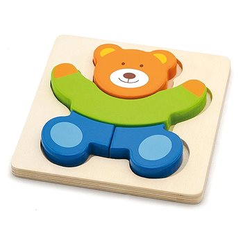 

Viga Dřevěné puzzle pro nejmenší Medvídek