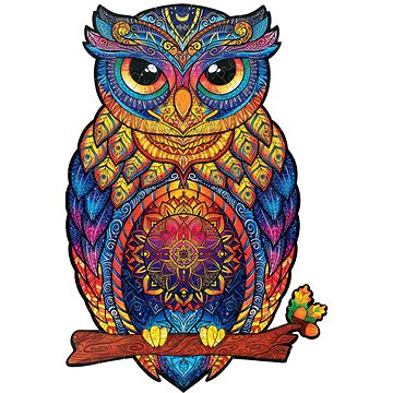 

Woodlika - Dřevěné puzzle české výroby: Okouzlující sova