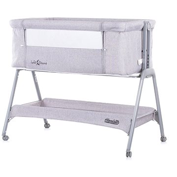 

CHIPOLINO Postýlka Sweet Dreams 3v1 Grey