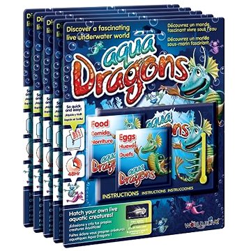 

Aqua Dragons Vodní dráčci - náhradní sada vajíček a krmení