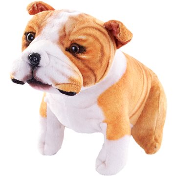

Wild Republic Plyš pes se zvukem Bulldog 14cm