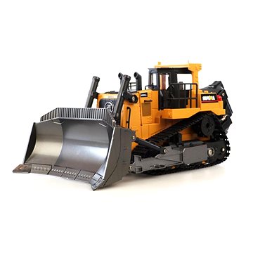 

Amewi RC buldozer s funkční radlicí a zadním drapákem 1:16, zvuky, LED