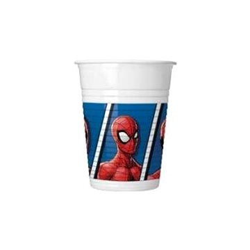 SMART BALLOONS Plastový kelímek - spiderman - 200 ml - 8 ks