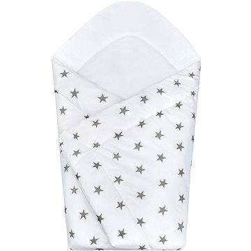 

Dětská zavinovačka šedé hvězdičky