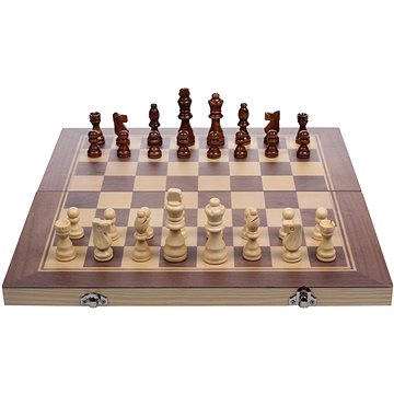 Merco Dřevěné šachy 3v1