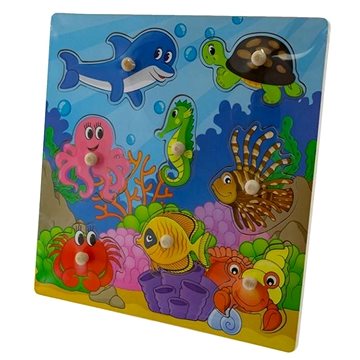 

Tulimi Dřevěné zábavné puzzle vkládací - Oceán II.
