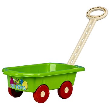 

BAYO Dětský vozík Vlečka 45 cm - zelený