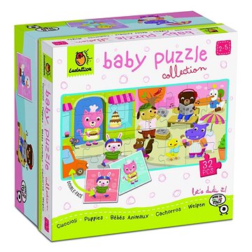 

Ludattica Mláďátka, Oboustranné puzzle pro nejmenší, 32 dílků