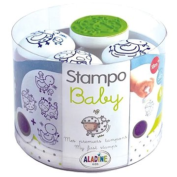 Aladine Razítka pro nejmenší Domácí zvířátka 4 ks