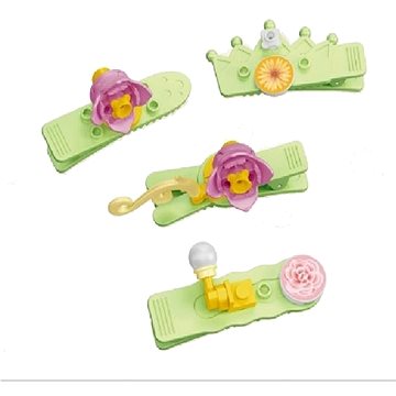 

DENKO TOYS DIY Blocks vlasové ozdoby serie Květ 30 ks