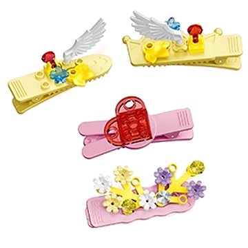 

DENKO TOYS DIY Blocks vlasové ozdoby serie Anděl 30 ks