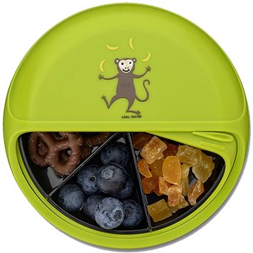 

Carl Oscar SnackDISK - dětský svačinový disk, limetková