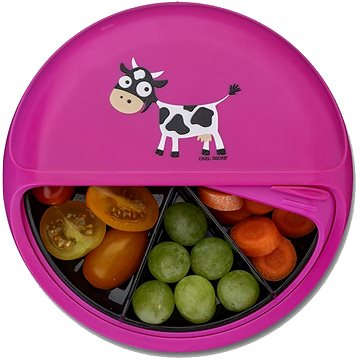 

Carl Oscar SnackDISK - dětský svačinový disk, fialová