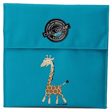 Carl Oscar Pack n' Snack - obal na sendvič/ovoce/zeleninu, tyrkysová
