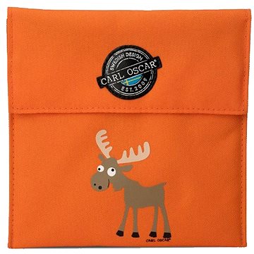 

Carl Oscar Pack n' Snack - obal na sendvič/ovoce/zeleninu, oranžová