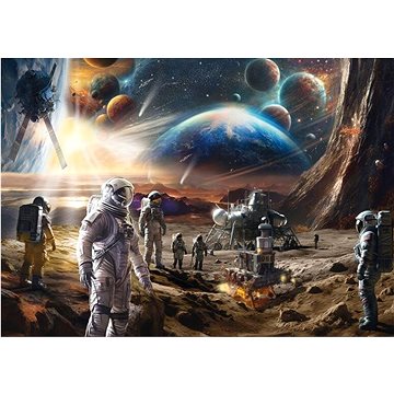 

SCHMIDT Puzzle kosmos - Poslední hranice: Průzkum vesmíru 1000 dílků