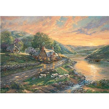 

SCHMIDT Puzzle příroda - Svítání v Emerald Valley 1000 dílků