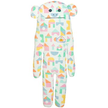 

SCANquilt plyšák FRIEND - CRAFTHOLIC Loris L geo pastelový