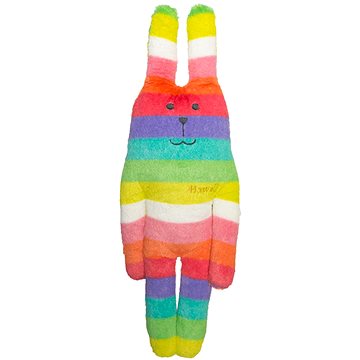

SCANquilt plyšák FRIEND - CRAFTHOLIC Rab S pruhy pestrý