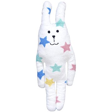 

SCANquilt plyšák FRIEND - CRAFTHOLIC Rab S hvězdy bílopestrý