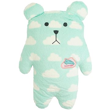 

SCANquilt plyšák FRIEND - CRAFTHOLIC Sloth JR obláčky tyrkysovobílý