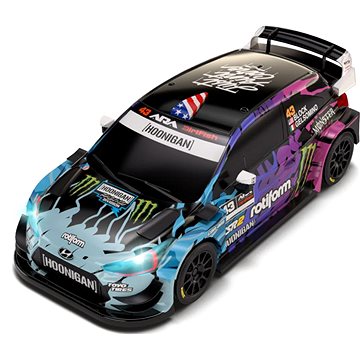 

SCX Compact Hyundai i-20 WRC 100 Acres Wood se světly