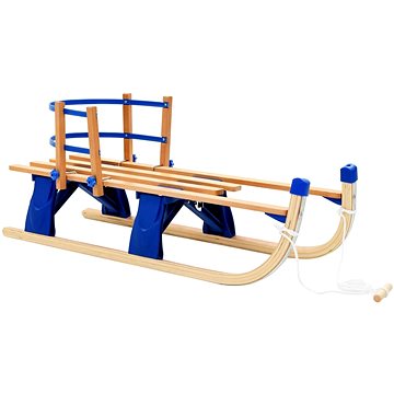

Shumee Skládací sněžné sáně s opěradlem, 119 cm, modré