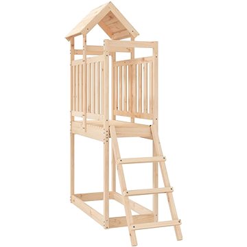 

Shumee Dětské hřiště na zahradu 53 × 110 × 214 cm masivní borové dřevo